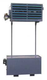 Omni Waste Oil Heater with oil tank & stand